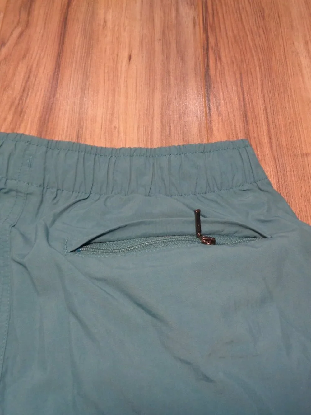 Caribbean Roundtree & Yorke / Size Small / Teal / New Men's Swim Trunks Shorts